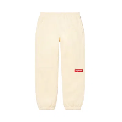 Pre-owned Supreme Polartec Pant 'natural' In Cream