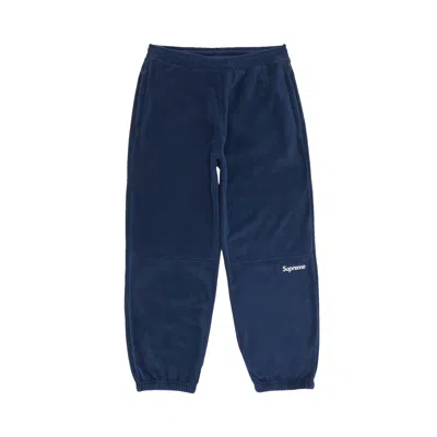 Pre-owned Supreme Polartec Pant 'navy' | Blue | Men's Size M