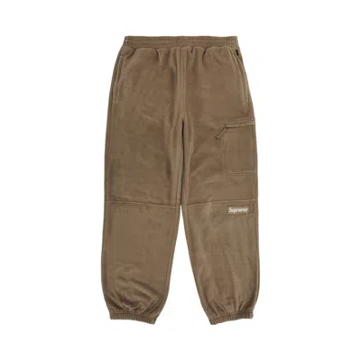 Pre-owned Supreme Polartec Pant 'taupe'