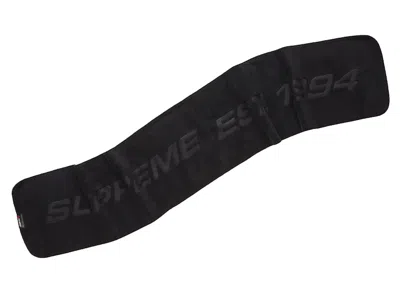 Pre-owned Supreme Polartec Scarf (fw19) In Black