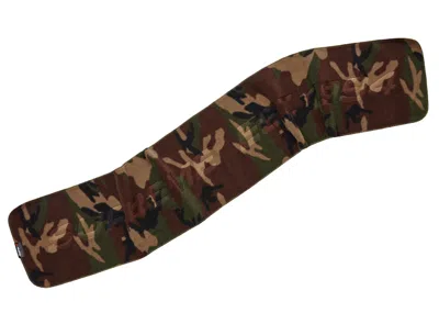 Pre-owned Supreme Polartec Scarf (fw19) In Woodland Camo