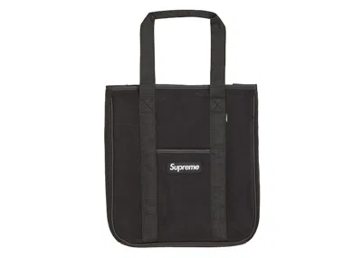 Pre-owned Supreme Polartec Tote In Black