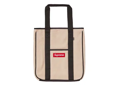 Pre-owned Supreme Polartec Tote In Natural