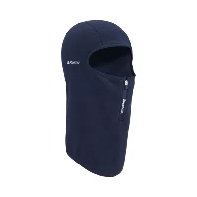 Pre-owned Supreme Polartec Zip Balaclava 'navy' | Blue | Men's Size Onesize
