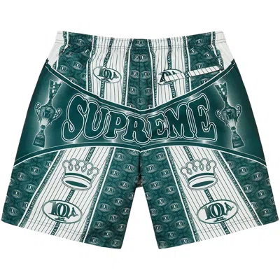 Pre-owned Supreme Por Ciento Soccer Short 'green' | Men's Size M