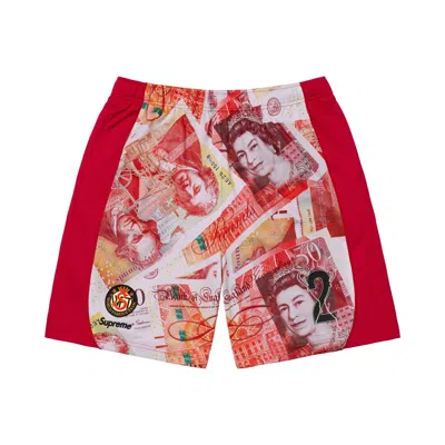 Pre-owned Supreme Pounds Soccer Short 'red' | Men's Size L