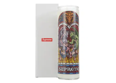 Pre-owned Supreme Prayer Candle In White