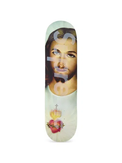 Supreme Prayer Card Skateboard In Multi