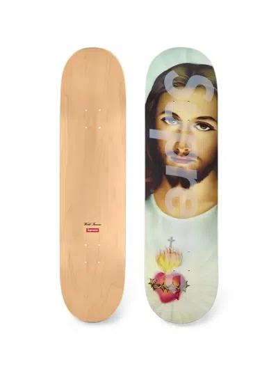 Supreme Prayer Card Skateboard In Neutrals