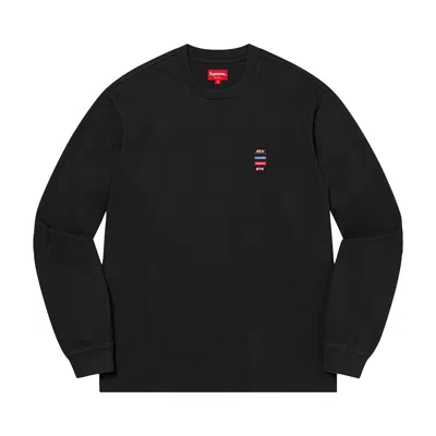 Pre-owned Supreme Precision Long-sleeve Top 'black'