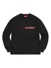 Supreme Precisione Sweatshirt In Black