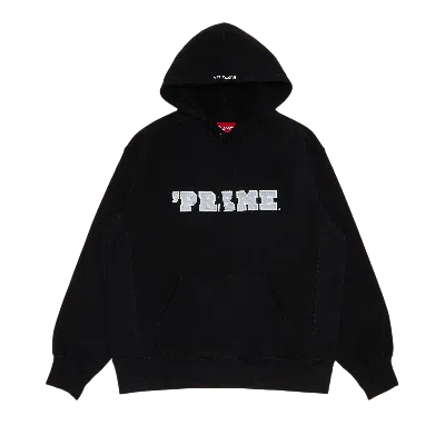 Pre-owned Supreme 'preme Hooded Sweatshirt 'black'