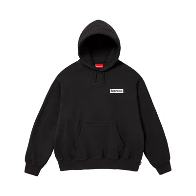 Pre-owned Supreme President Hooded Sweatshirt 'black' | Men's Size Xl