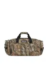 Supreme Printed "camo" Duffle Bag In Neutral