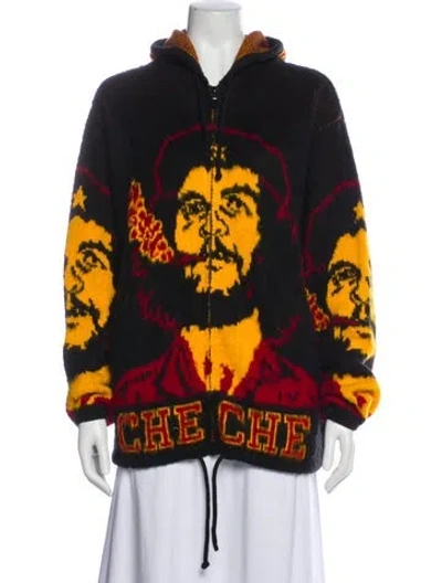 Pre-owned Supreme Printed Jacket In Black