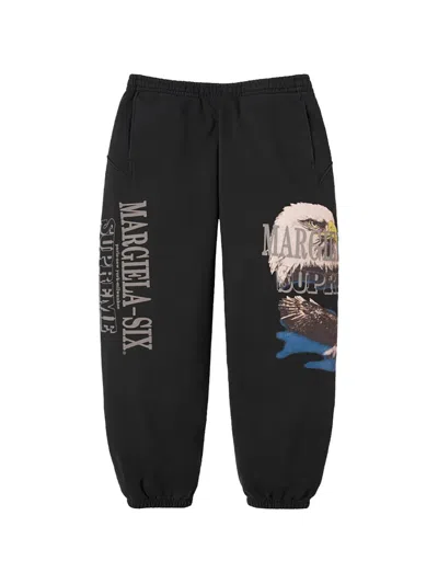 Supreme Printed Track Pants In Black