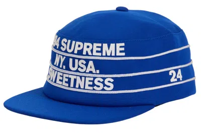 Pre-owned Supreme Pro Bowl Pillbox Hat In Royal