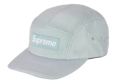 Pre-owned Supreme Quilted Liner Camp Cap In Mint