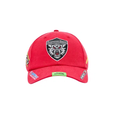 Pre-owned Supreme Racing Team 6-panel 'red' | Men's Size Onesize
