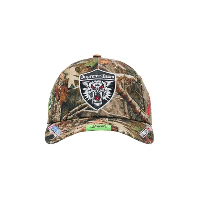 Pre-owned Supreme Racing Team 6-panel 'truetimber Kanati Camo' | Brown | Men's Size Onesize