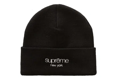 Pre-owned Supreme Radar Beanie In Black