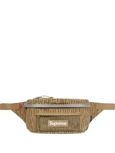 Supreme Raindrop Belt Bag In Brown