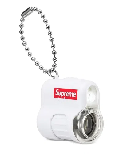 Supreme Raymay Pocket Microscope Keychain In White