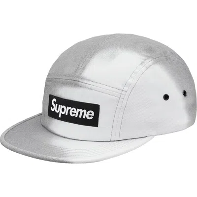 Pre-owned Supreme Reactive Camp Cap In Black
