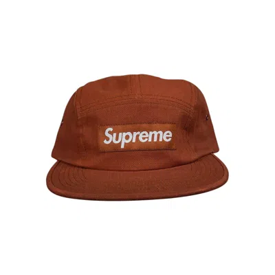 Pre-owned Supreme Reactive Camp Cap 'orange' | Men's Size Onesize