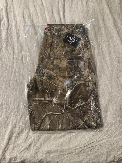Pre-owned Supreme Realtree Ap Camo 34 Baggy Jeans In Multi
