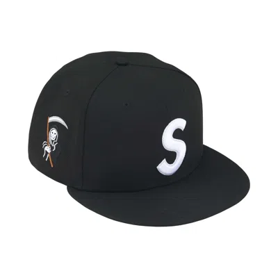 Pre-owned Supreme Reaper S Logo New Era 'black' | Men's Size 8