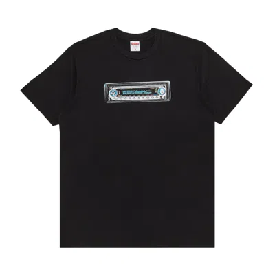 Pre-owned Supreme Receiver Tee 'black' | Men's Size Xl