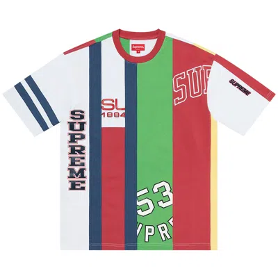 Pre-owned Supreme Reconstructed Short-sleeve Top 'red' | Men's Size M