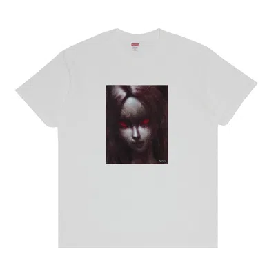 Pre-owned Supreme Red Eyes Tee 'white' | Men's Size Xxl
