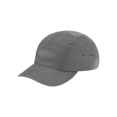 Pre-owned Supreme Reflective Camp Cap 'black'