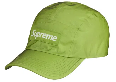 Pre-owned Supreme Reflective Mesh Camp Cap In Green