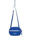 Supreme Reflective-panel Mini Belt Bag In Blue