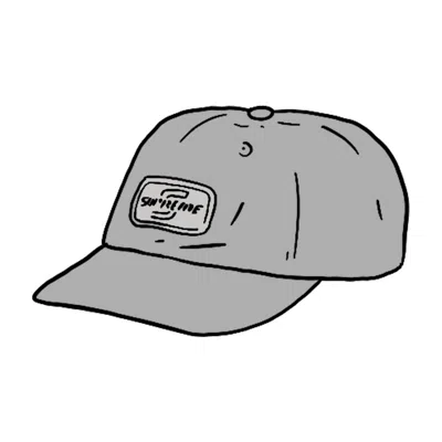 Pre-owned Supreme Reflective Patch 6panel In Silver