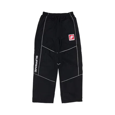 Pre-owned Supreme Reflective Piping Track Pant 'black' | Men's Size M