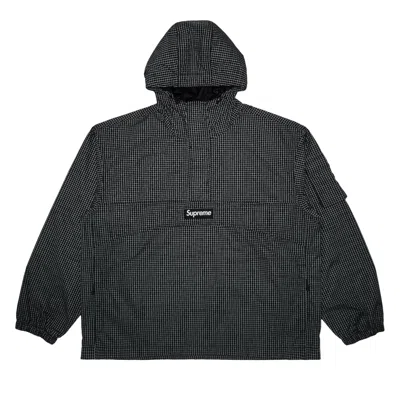 Pre-owned Supreme Reflective Ripstop Anorak 'black' | Men's Size M