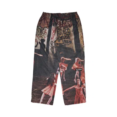 Pre-owned Supreme Reflective Ripstop Track Pant 'multicolor' | Multi-color | Men's Size S