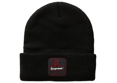 Pre-owned Supreme Refrigiwear Beanie In Black