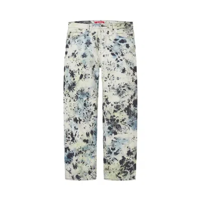 Pre-owned Supreme Regular Jean 'tie Dye' | Multi-color | Men's Size 34