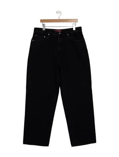 Pre-owned Supreme Relaxed Fit Jeans In Black