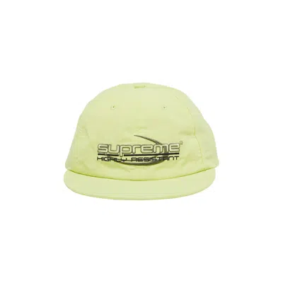 Pre-owned Supreme Resistant 6-panel 'lime' | Green | Men's Size Onesize