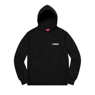 Pre-owned Supreme Restless Youth Hooded Sweatshirt 'black' | Men's Size L
