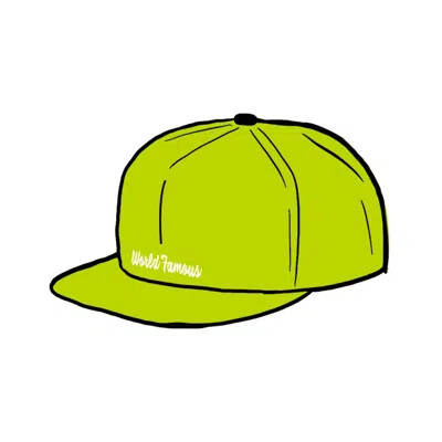 Pre-owned Supreme Reverse Box Logo New Era In Bright Yellow