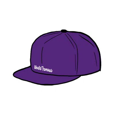 Pre-owned Supreme Reverse Box Logo New Era In Purple