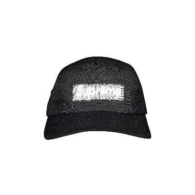Pre-owned Supreme Reversed Label Camp Cap 'black'