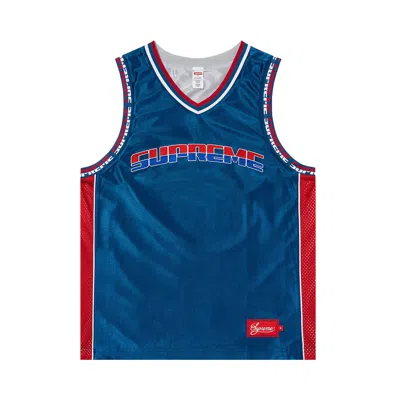 Pre-owned Supreme Reversible Basketball Jersey 'royal' | Blue | Men's Size Xl